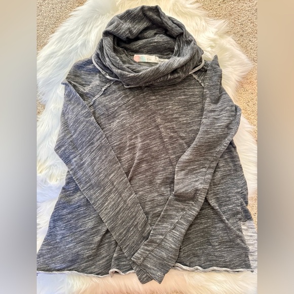 Free People Beach Cocoon Cowl Sweater Pullover - Picture 2 of 8